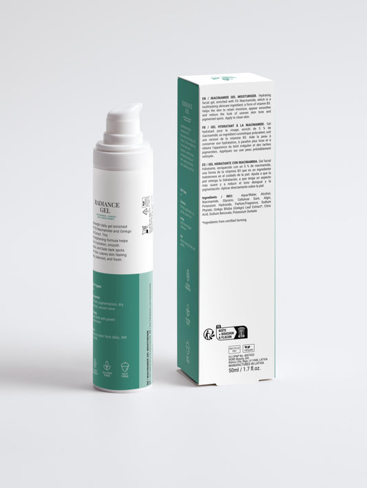 Radiance Gel - Niacinamide + Ginkgo Daily Moisturizer