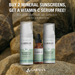 2 Mineral Sunscreens + 1 Vitamin C Serum Bundle - EXCLUSIVE OFFER !